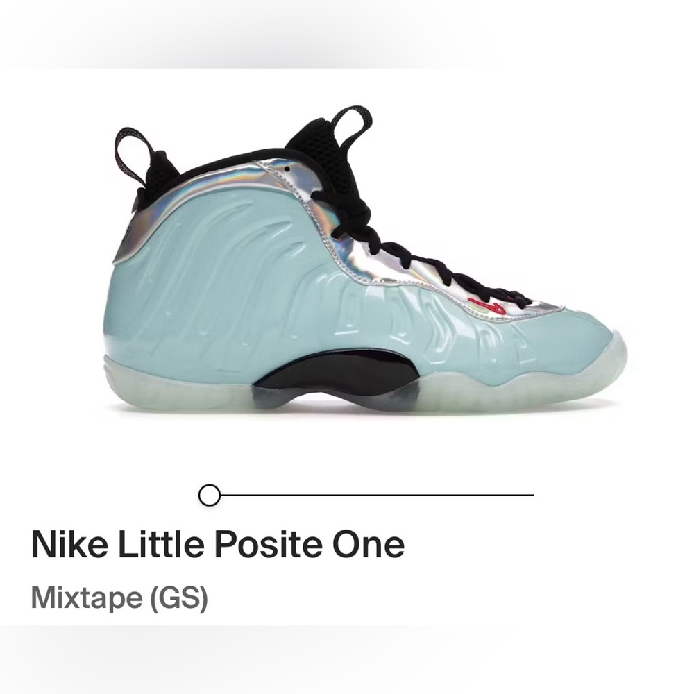 Nike little posite one size 5Y